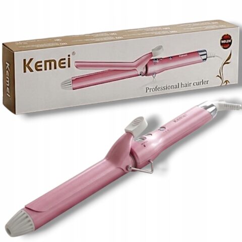 LOKÓWKA CERAMICZNA KEMEI KM-219 MOCNA 19mm 200°C OBROTOWY KABEL PODSTAWKA